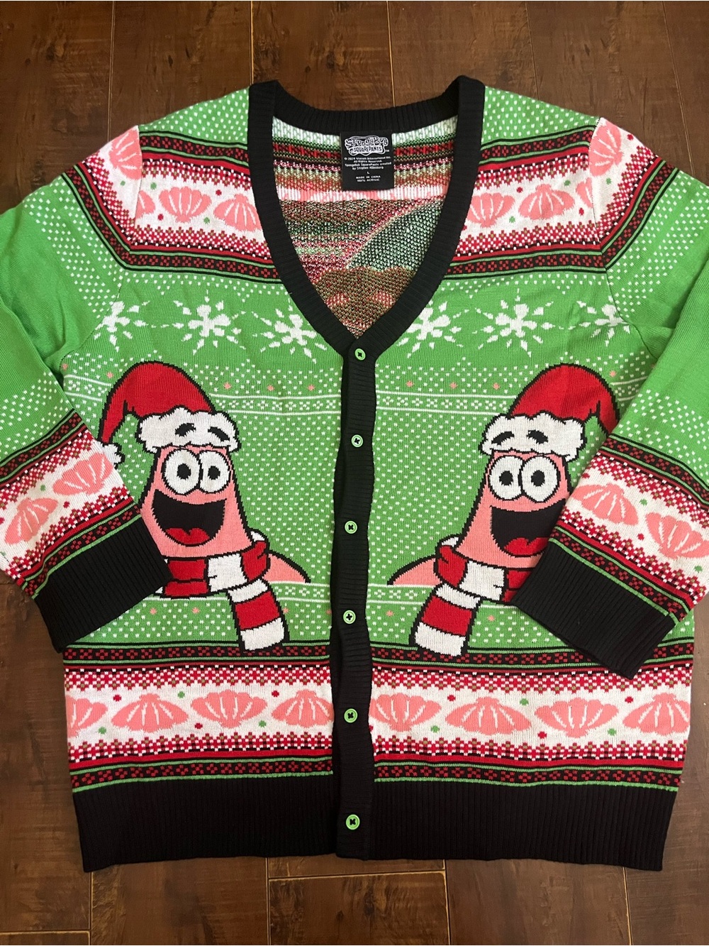 Men’s Patrick Starr Ugly Christmas Cardigan